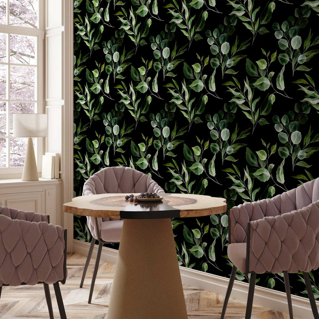 Green Leaf Bouquet Nature Wallpaper