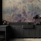 Wall Mural - Floral decorations - plant motif with ornaments in vintage style