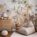 Colorful Meadow Flowers Nature Wall Mural