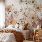 Colorful Meadow Flowers Nature Wall Mural