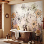 Colorful Meadow Flowers Nature Wall Mural