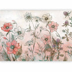 Wall mural Day in the Meadow - Flowers