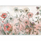 Wall mural Day in the Meadow - Flowers