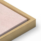 Peaceful Floral Composition Wide Canvas Print