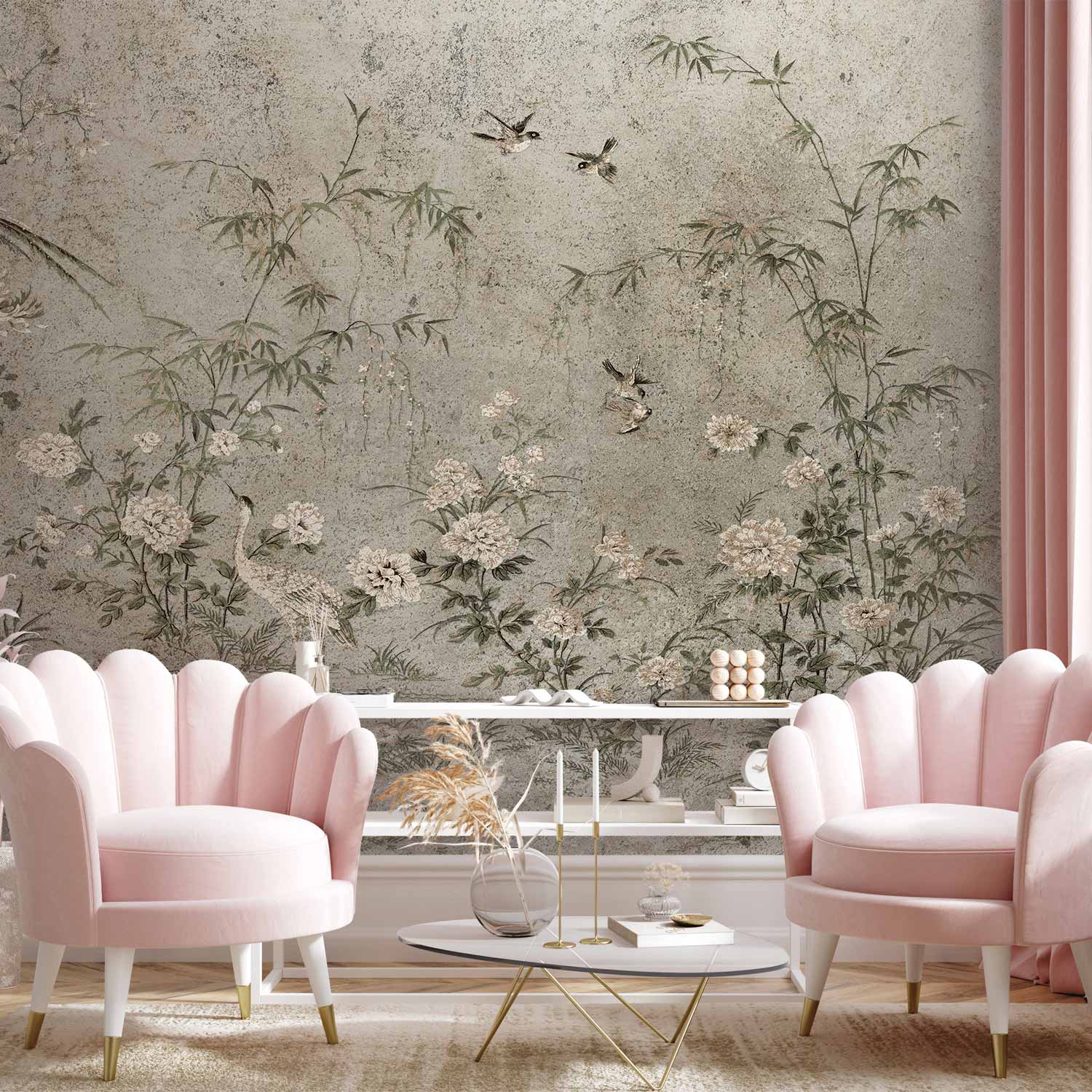 Wall Mural Eastern Fresco