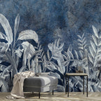 Wall Mural Night Jungle