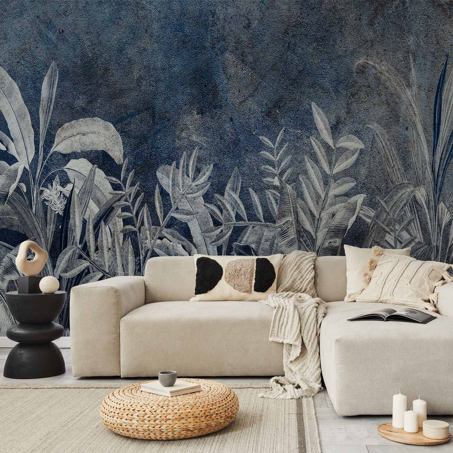 Wall Mural Night Jungle
