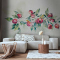 Red Apple Branch Botanical Wall Mural
