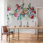 Red Apple Branch Botanical Wall Mural