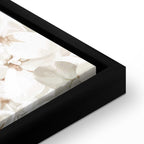 Falling Flowers Floral Canvas Print