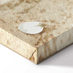 Falling Flowers Floral Canvas Print