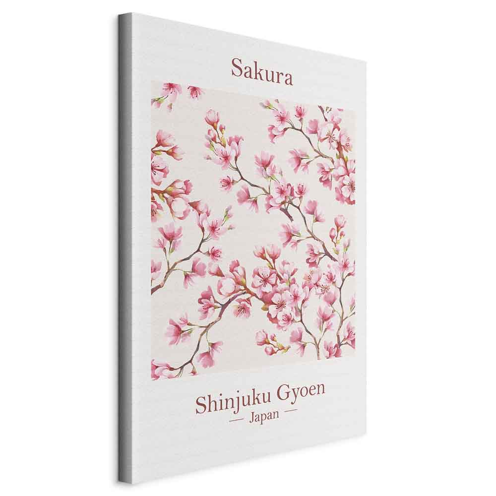 Sakura Blossom Floral Canvas Print