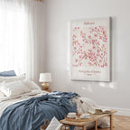Sakura Blossom Floral Canvas Print
