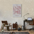 Sakura Blossom Floral Canvas Print