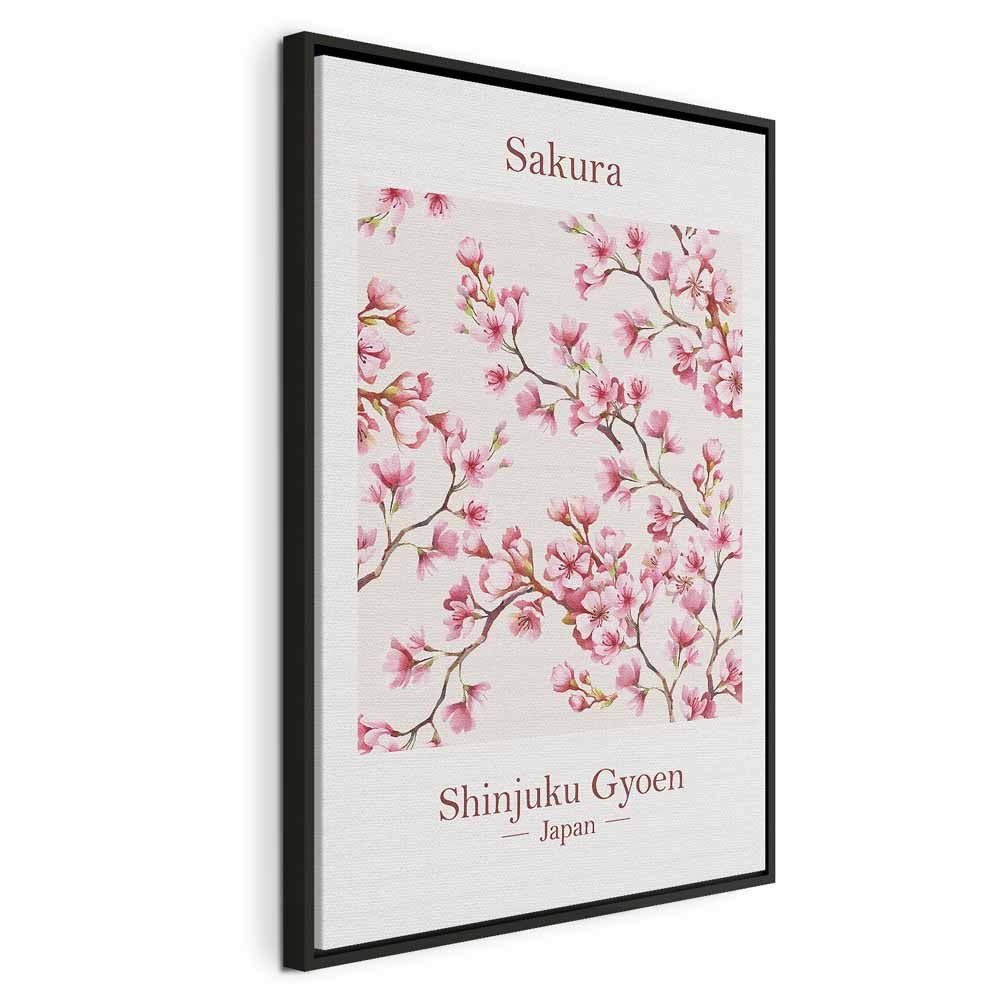 Sakura Blossom Floral Canvas Print