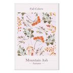 Fall Foliage Floral Vertical Canvas Print