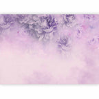 Wall Mural Floral Etude of Life Grey Violet