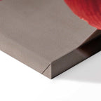 Red Flower Floral Canvas Print