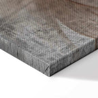 Beige Floral Canvas Print