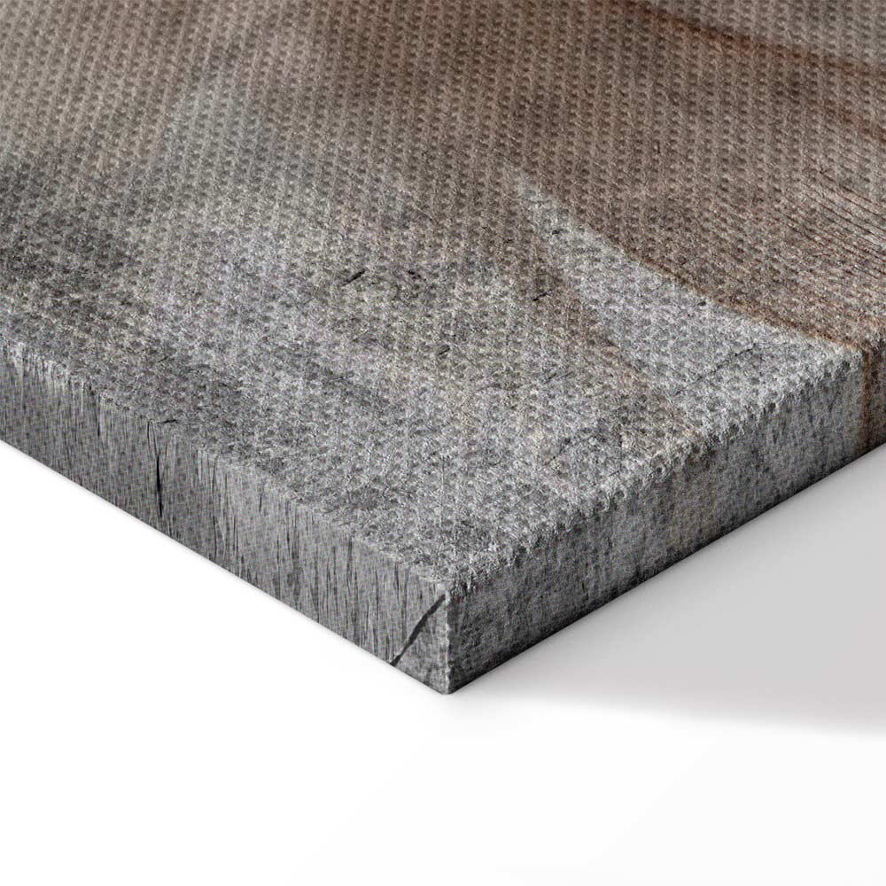 Beige Floral Canvas Print