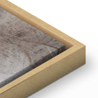 Beige Floral Canvas Print