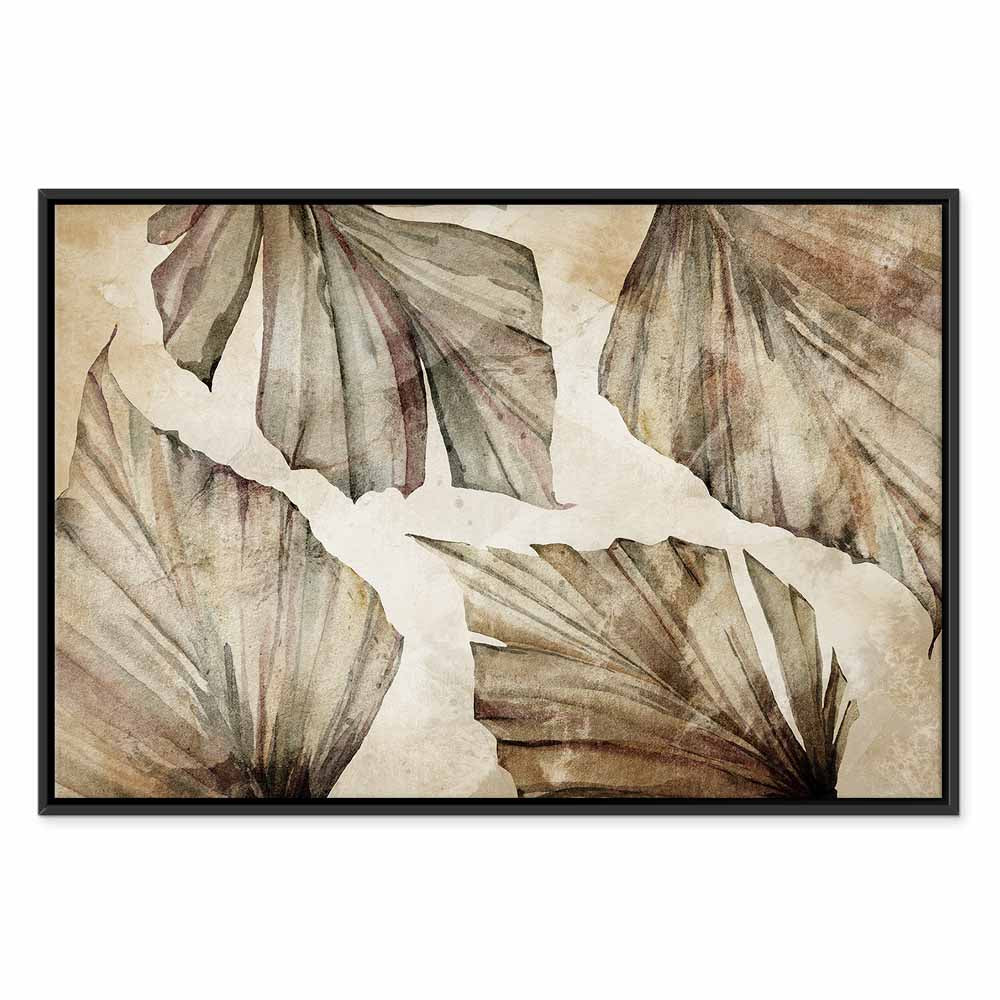 Autumn Leaves Nature Canvas Print