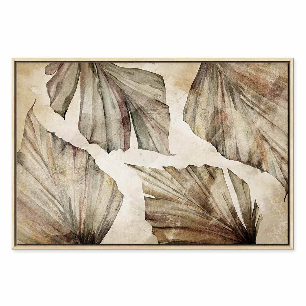 Autumn Leaves Nature Canvas Print