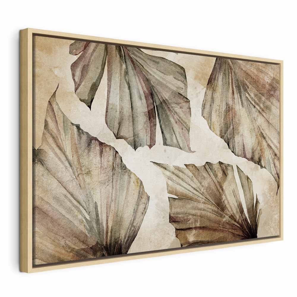 Autumn Leaves Nature Canvas Print
