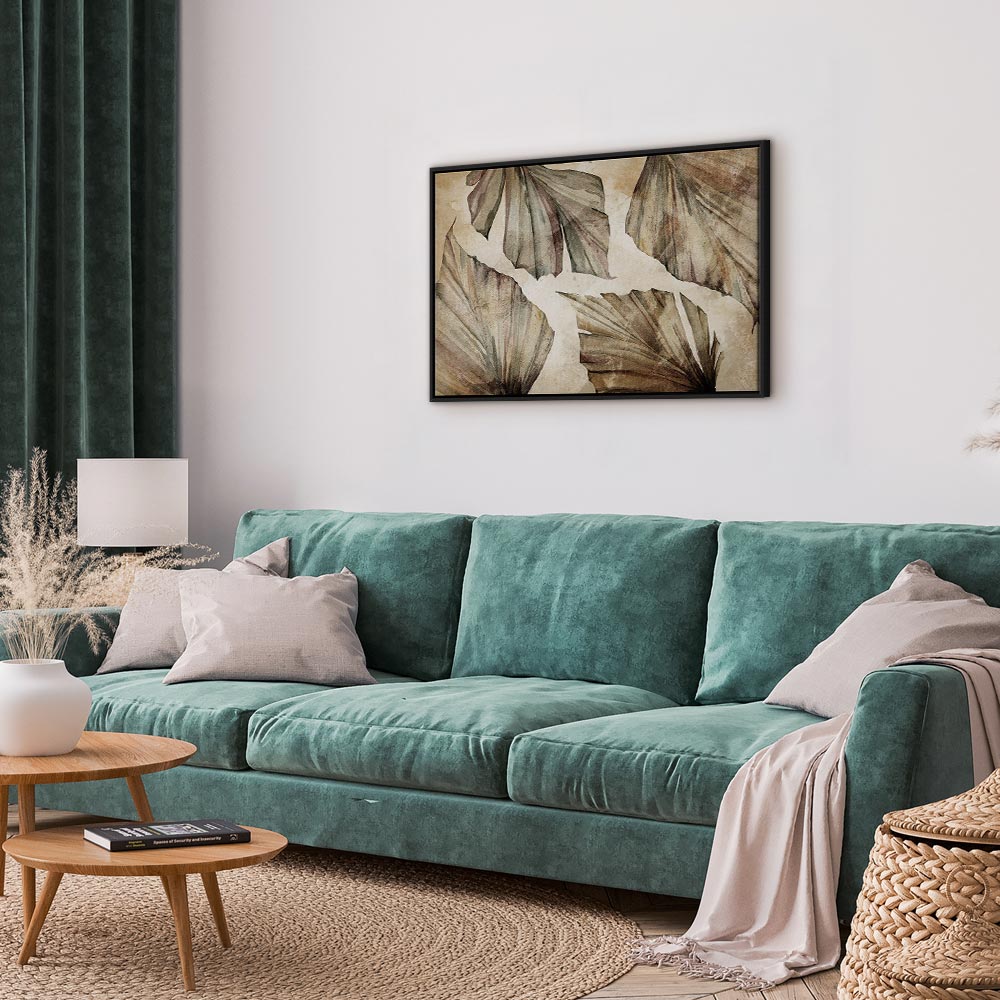 Autumn Leaves Nature Canvas Print