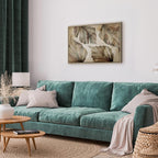 Autumn Leaves Nature Canvas Print