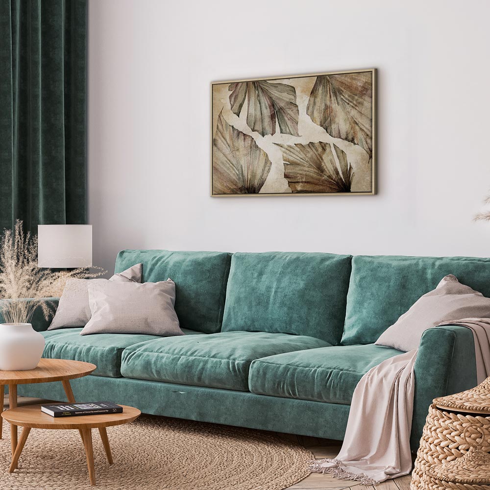 Autumn Leaves Nature Canvas Print