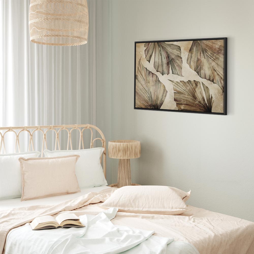 Autumn Leaves Nature Canvas Print