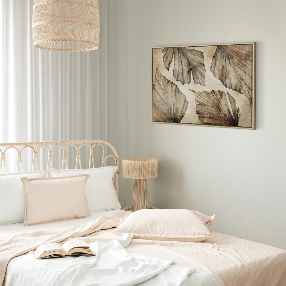 Autumn Leaves Nature Canvas Print