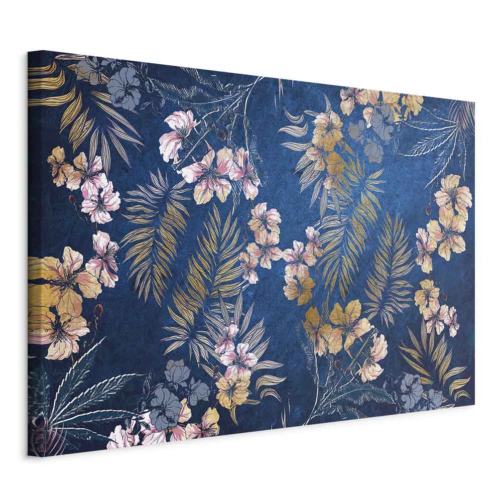 Floral Meadow Nature Canvas Print