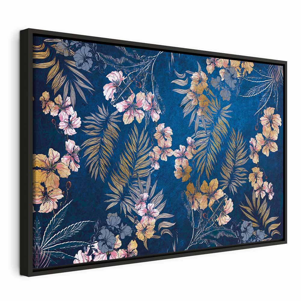 Floral Meadow Nature Canvas Print