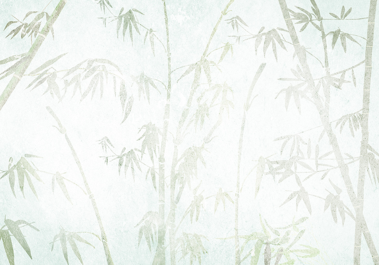 Wall Mural Asian Jungle Leaves