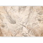 Wall Mural Tropic in Sepia