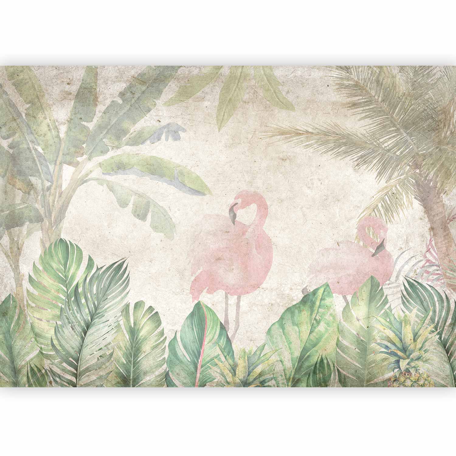 Wall mural Birds in the Jungle - Jungle Birds Design