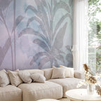 Wall Mural Misty Tropics Leaves
