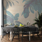 Wall Mural Leaves Misty Tropics
