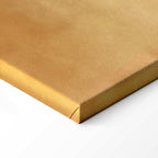 Japanese Crane Flock Gold Canvas Print