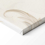 Turquoise Floral Retro Canvas Print