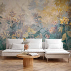 Wall Mural Meadow Flowers Kilim Spring Motif