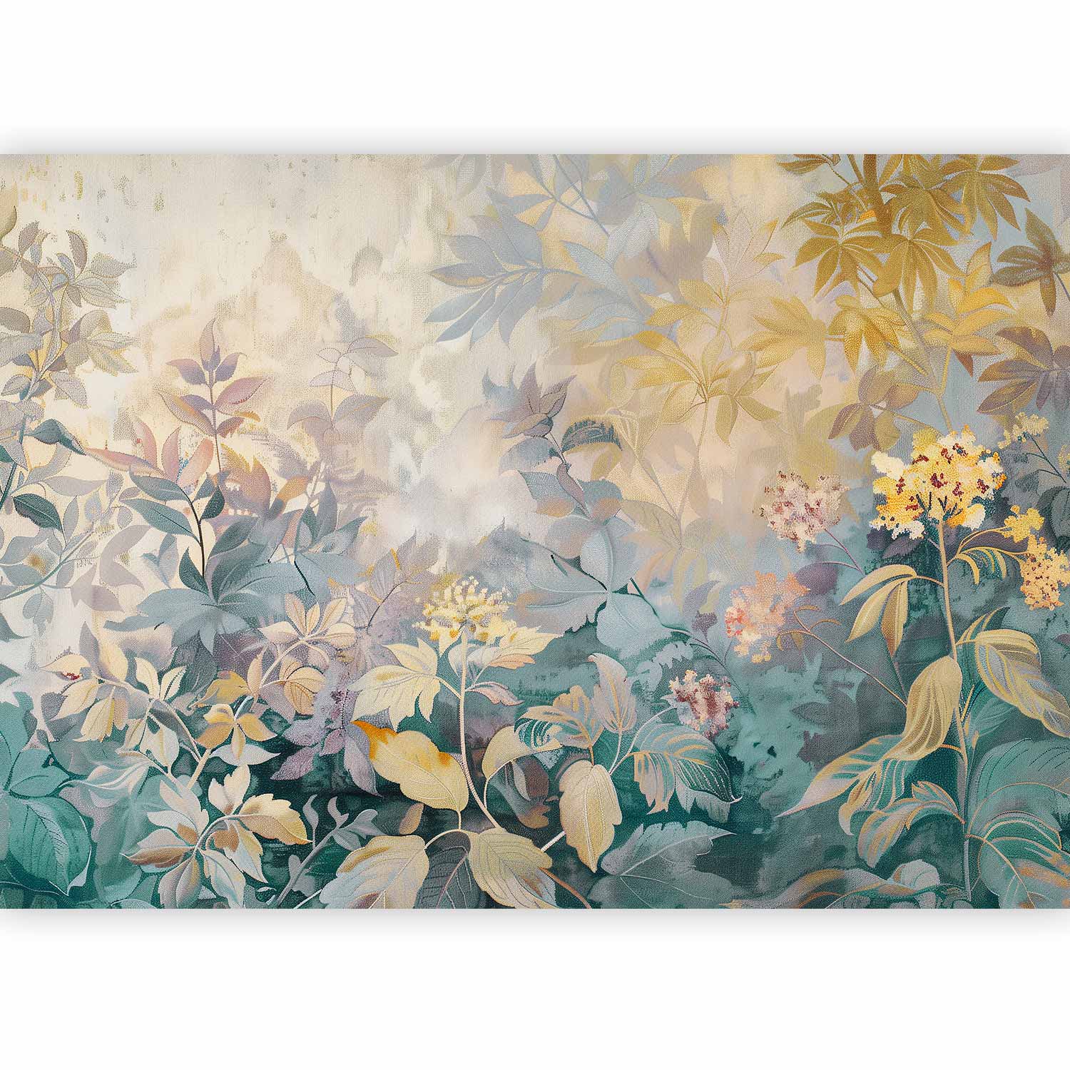 Wall Mural Meadow Flowers Kilim Spring Motif
