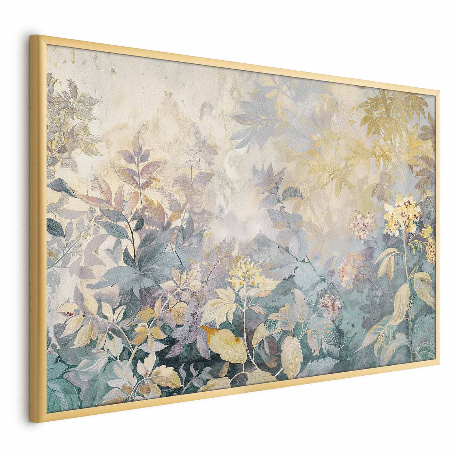 Colorful Floral Tapestry Pattern Poster