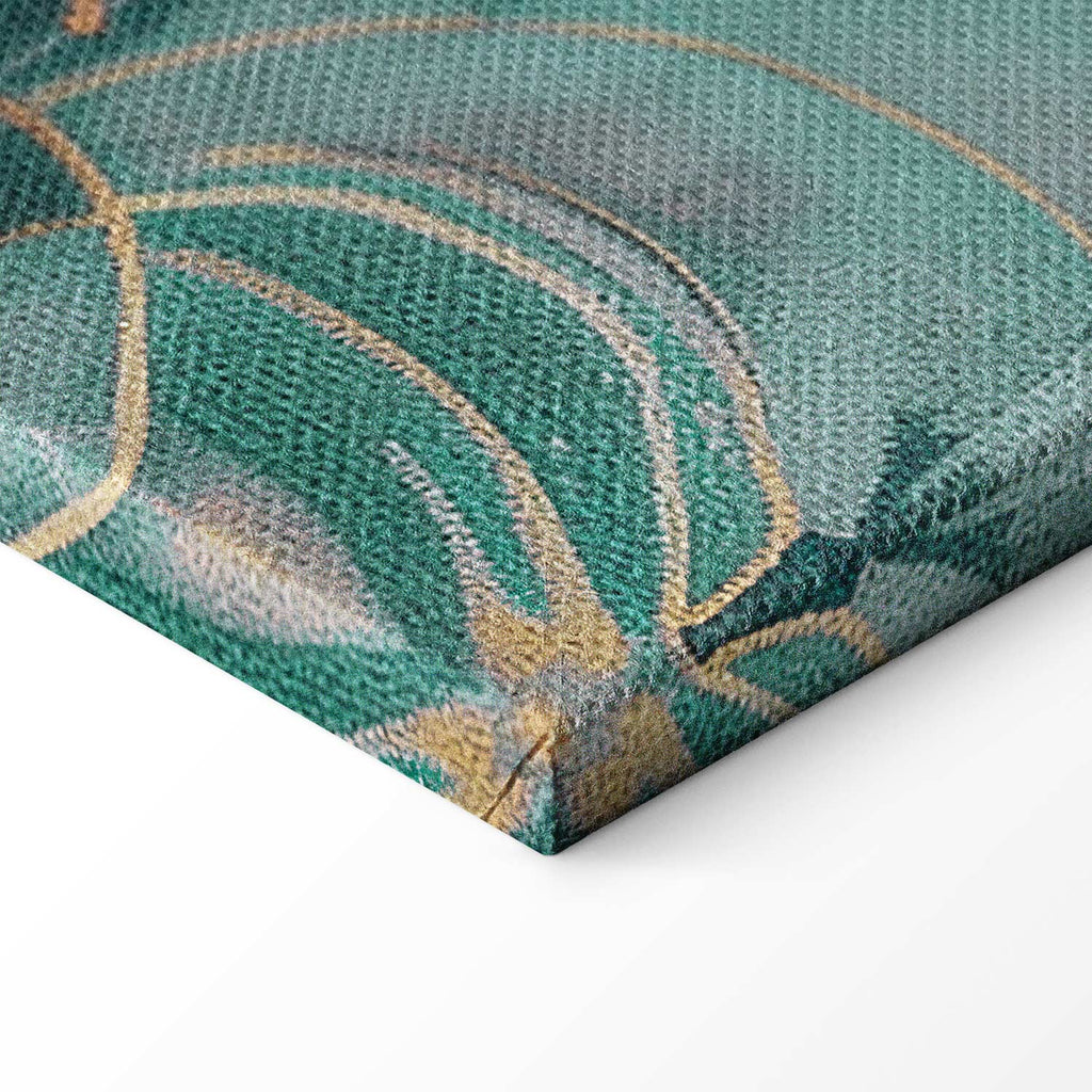 Spring Kilim Meadow Floral Tapestry Canvas Print