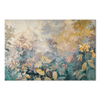 Spring Kilim Meadow Floral Tapestry Canvas Print