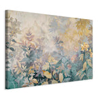 Canvas Print Meadow Kilim Spring Motif