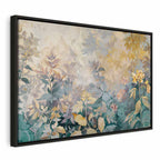 Canvas Print Meadow Kilim Spring Motif