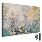 Spring Kilim Meadow Floral Tapestry Canvas Print